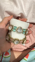 Kundan bangles